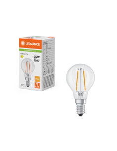 ŻARÓWKA LED P CLP25 1,8W 2700K ciepła biała E14 FIL CL 250LM 