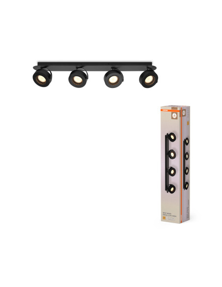 OPRAWA SUFITOWA LED DECOR SPOT VENUS 695 4X5.2W 3000K ciepła biała BK 