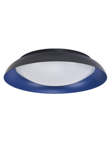 PLAFON LED ORBIS PLATE 480MM 45W 3000K ciepła biała CLICK DIM BLACK AND BLUE 