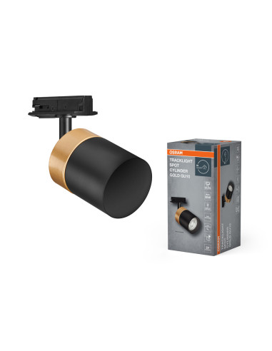 OPRAWA SZYNOWA TRACKLIGHT SPOT CYLINDER GD BK GU10 