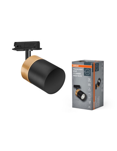 OPRAWA SZYNOWA TRACKLIGHT SPOT CYLINDER GD BK GU10 