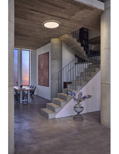 PLAFON LED ORBIS ULTRA SLIM 400 22W 3000K ciepła biała CLICK DIM BK 