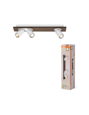 OPRAWA SUFITOWA LED DECOR SPOT MERCURY DIM 3X3.4W 2700K ciepła biała GU10 WT  