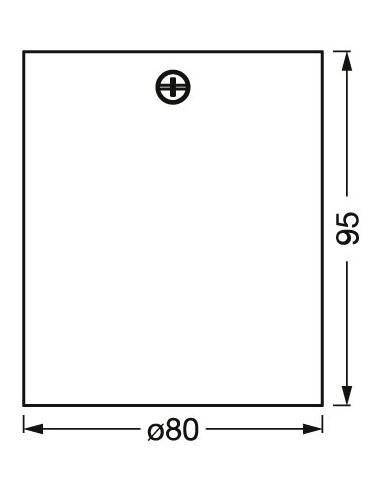 OPRAWA NATYNKOWA Z OPRAWKĄ GU10 SPOT SURFACE ROUND WT 