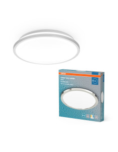 PLAFON ŁAZIENKOWY LED LED BATHROOM CEILING 300MM 18W CLICK-CCT IP44 CHROME 