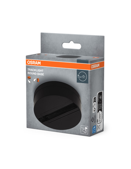 PODSTAWA DO OPRAWY  TRACKLIGHT ROUND BASE BK  