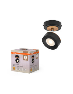 KINKIET LED DECOR SPOT PLUTO 1X4.8W 3000K ciepła biała BK 