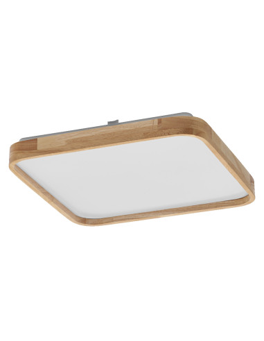 PLAFON LED ORBIS ALICIA 395X395MM 24W 3000K ciepła biała CLICK DIM WOOD DECOR 