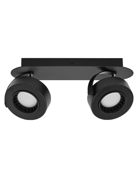 OPRAWA SUFITOWA LED DECOR SPOT VENUS 2X5.2W 3000K ciepła biała BK 