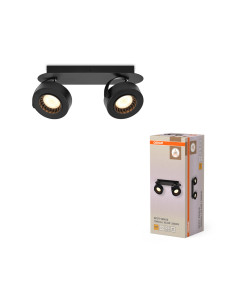 OPRAWA SUFITOWA LED DECOR SPOT VENUS 2X5.2W 3000K ciepła biała BK 