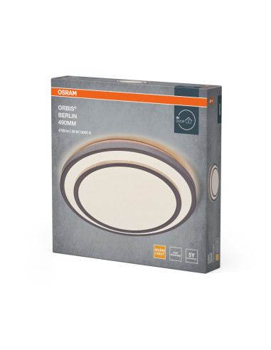 PLAFON LED ORBIS BERLIN 490 36W 3000K ciepła biała SI 