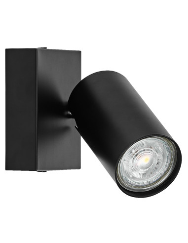 KINKIET LED SPOT OCTAGON DIM 1X3.4W 2700K ciepła biała GU10 BK 