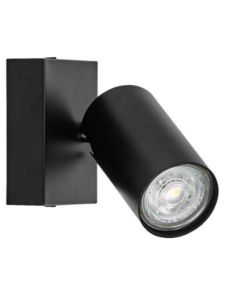 KINKIET LED SPOT OCTAGON DIM 1X3.4W 2700K ciepła biała GU10 BK 
