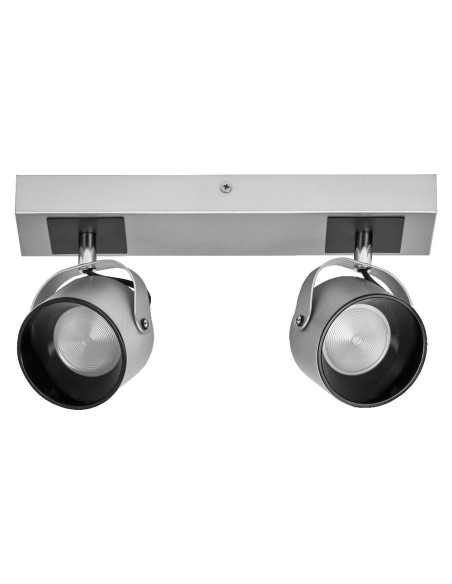 OPRAWA LED DECOR SPOT JUPITER 300MM 11.5W 3000K ciepła biała SILVER 2 SPOT 