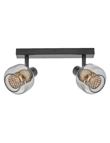 LAMPA NATYNKOWA DECOR SPOT FIREFLY DIM 2X2.8W 827 E14 BK 