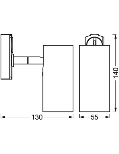 OPRAWA SZYNOWA TRACKLIGHT SPOT CYLINDER WT GU10 