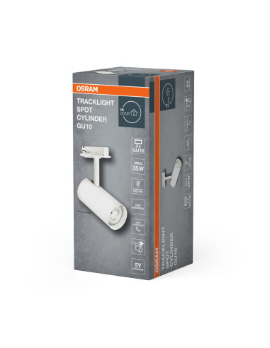 OPRAWA SZYNOWA TRACKLIGHT SPOT CYLINDER WT GU10 