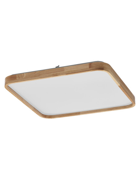 PLAFON LED ORBIS ALICIA 495X495MM 36W 3000K ciepła biała CLICK DIM WOOD DECOR 