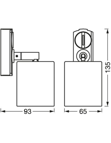 OPRAWA SZYNOWA TRACKLIGHT SPOT MINI CYLINDER BK GU10 