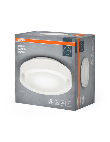 PLAFON LED ORBIS MADRID 290 2XE27 WT 