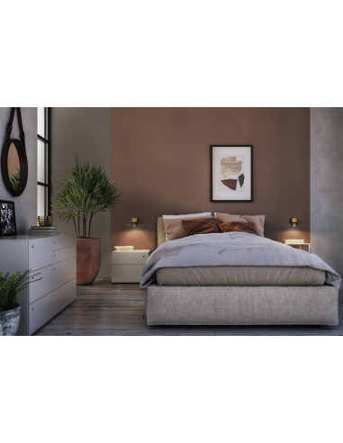 KINKIET LED DECOR SPOT CORK DIM 1X3.4W 2700K ciepła biała GU10 BK 