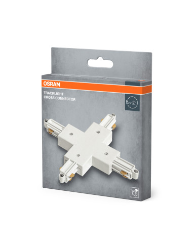 ŁĄCZNIK DO OPRAWY SZYNOWEJ TRACKLIGHT CROSS CONNECTOR WT  