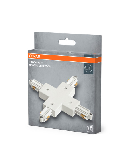 ŁĄCZNIK DO OPRAWY SZYNOWEJ TRACKLIGHT CROSS CONNECTOR WT  