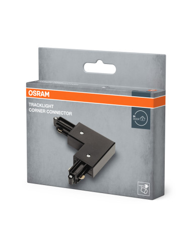 ŁĄCZNIK DO OPRAWY SZYNOWEJ TRACKLIGHT CORNER CONNECTOR BK 
