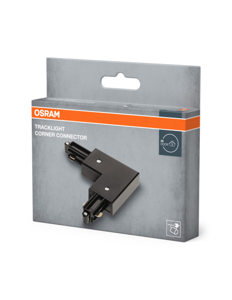 ŁĄCZNIK DO OPRAWY SZYNOWEJ TRACKLIGHT CORNER CONNECTOR BK 