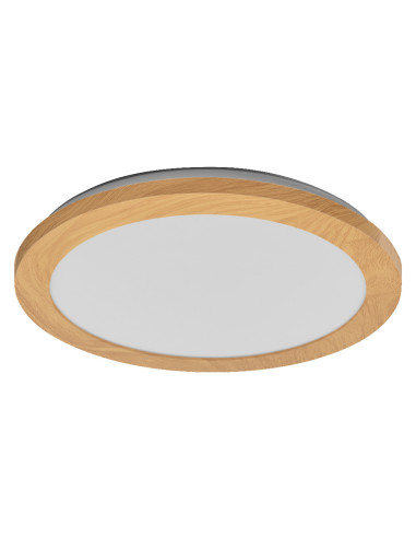 PLAFON ŁAZIENKOWY LED ORBIS DISC 30CM 22W CLICK CCT IP44 WOOD DECOR 