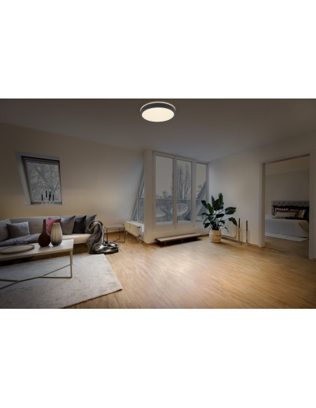 PLAFON LED ORBIS YUMMY 285MM 16W 830 CLICK DIM BK 