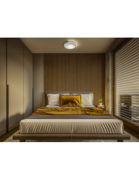 PLAFON LED ORBIS SPIRAL RD CL 400 27W 3000K ciepła biała WT 