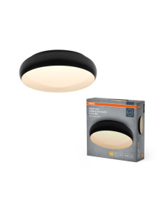 PLAFON LED ORBIS LIVIA 430MM 24W 3000K ciepła biała CLICK DIM BLACK AND WHITE 