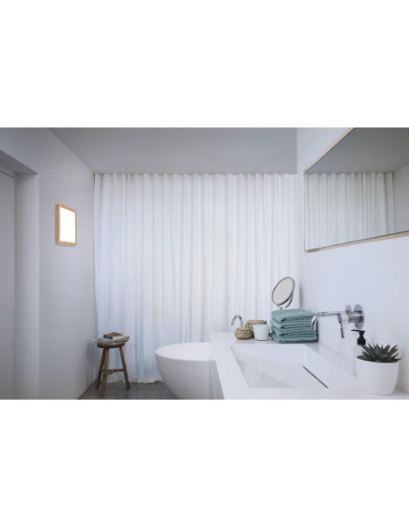 PLAFON ŁAZIENKOWY LED ORBIS DISC 30X30CM 22W CLICK CCT IP44 WOOD DECOR 