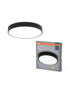 PLAFON LED ORBIS SLIM MOIA 380 24W 3000K ciepła biała BK 