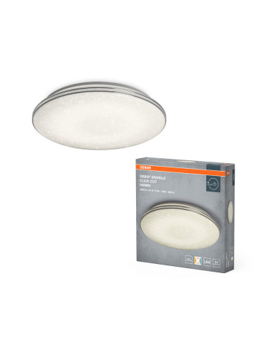 PLAFON LED ORBIS SPARKLE 400MM 24W CLICK-CCT 
