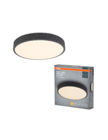 PLAFON LED ORBIS YUMMY 390MM 24W 830 CLICK DIM BK 