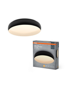 PLAFON LED ORBIS LIVIA 520MM 36W 3000K ciepła biała CLICK DIM BLACK AND WHITE 