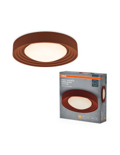 PLAFON LED ORBIS CONCRETE 500MM 24.5W 3000K ciepła biała CLICK DIM BROWN 