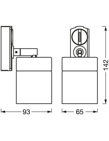 OPRAWA SZYNOWA TRACKLIGHT SPOT CYLINDER GD WT GU10 