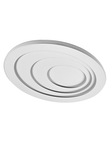 PLAFON LED ORBIS SPIRAL OVAL 485X385 37W 3000K ciepła biała WT 