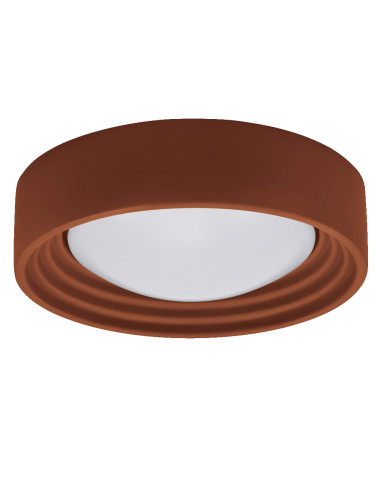 PLAFON LED ORBIS CONCRETE 300MM 13W 3000K ciepła biała CLICK DIM BROWN 