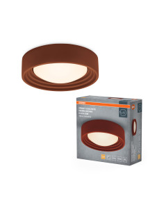 PLAFON LED ORBIS CONCRETE 300MM 13W 3000K ciepła biała CLICK DIM BROWN 