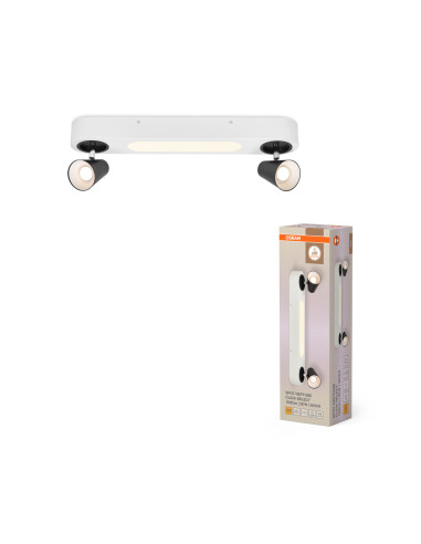 OPRAWA SUFITOWA LED DECOR SPOT NEPTUNE 508MM CLICK-SELECT 20W 3000K ciepła biała WHITE 2 SPOT 