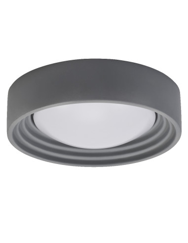 PLAFON LED ORBIS CONCRETE 300MM 13W 3000K ciepła biała CLICK DIM GRAY 