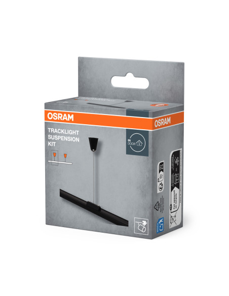 ZAWIESIE DO OPRAWY SZYNOWEJ TRACKLIGHT SUSPENSION KIT ZAWIESIE BK  