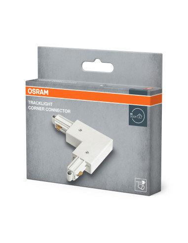 ŁĄCZNIK DO OPRAWY SZYNOWEJ TRACKLIGHT CORNER CONNECTOR WT 