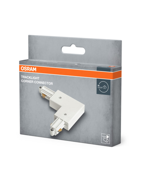ŁĄCZNIK DO OPRAWY SZYNOWEJ TRACKLIGHT CORNER CONNECTOR WT 
