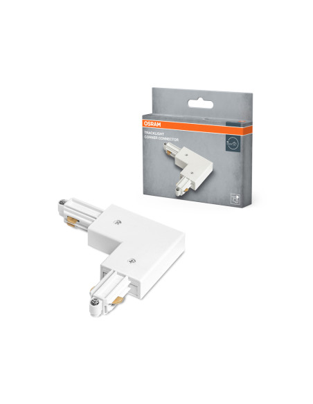ŁĄCZNIK DO OPRAWY SZYNOWEJ TRACKLIGHT CORNER CONNECTOR WT 