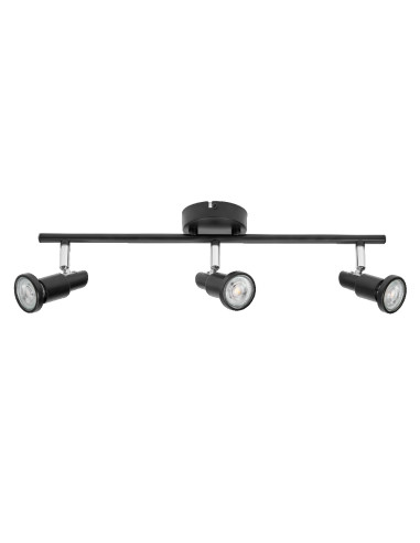 LAMPA NATYNKOWA LED SPOT 3X3.4W 927 GU10 BK 